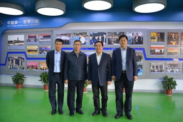 省委副书记信长星到威客电竞集团ATG公司调研