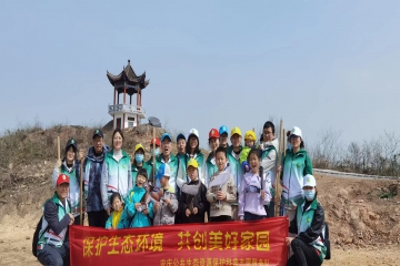 东风新雨后   植树正其时 ——湿地生态；た破兆栽刚呓幼3.12”使命植树活动